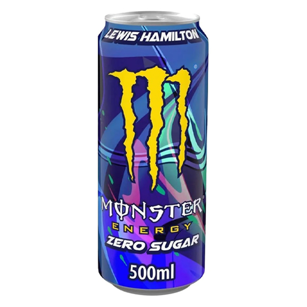 7260511  Monster Energy Lewis Hamilton Zero Emballage Blik  12x50 cl