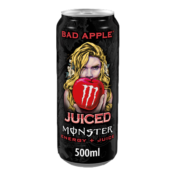 7260513  Monster Energy Juice Bad Apple Emballage Blik  12x50 cl